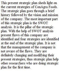 week 7 strategic plan
